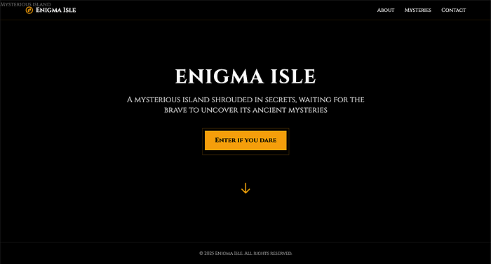 Page that was generated