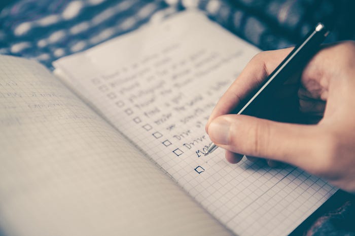 How I get organized