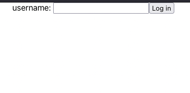 Before login in